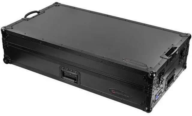 Alt view image 7 of 7 - Odyssey FPR-GSXDJAZW1UBL | Pre-Wired Case for XDJ-AZ | 1U Rack, Wheels and Glide Laptop Platform
