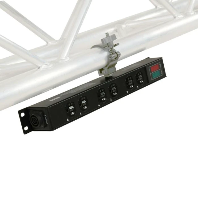 Alt view image 7 of 7 - ProX X-PWEDLEDX6TARA | 6 Outlet 20A Power Center | True1 I/O with LED Meter