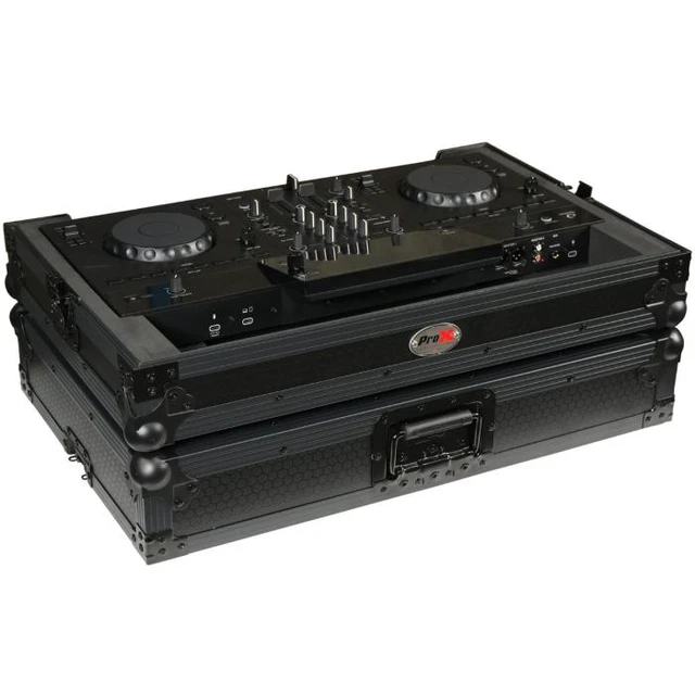 Alt view image 4 of 7 - ProX XS-XDJANBL | ATA Case for AlphaTheta XDJ-AN | All-Black with Front Access & Cable Storage