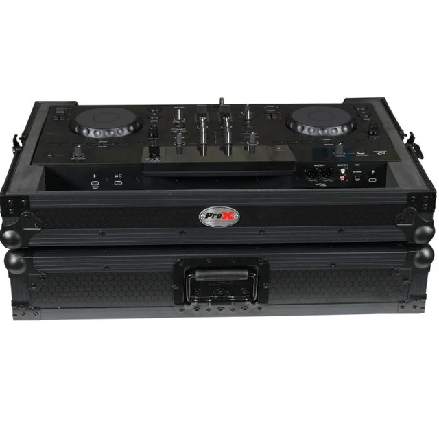 Alt view image 5 of 7 - ProX XS-XDJANBL | ATA Case for AlphaTheta XDJ-AN | All-Black with Front Access & Cable Storage