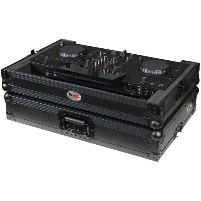 Alt view image 6 of 7 - ProX XS-XDJANBL | ATA Case for AlphaTheta XDJ-AN | All-Black with Front Access & Cable Storage