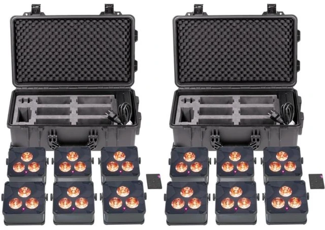 Main image of Ape Labs Maxi 2+ TourBox Package | 12x Lights, Remotes, Charging Cases -IP65