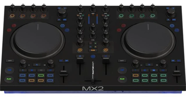 Main image of Native Instruments Traktor MX2 | 2-Channel DJ Controller with Traktor Pro 4 | 16 RGB Pads and 24-bit/96 kHz Audio