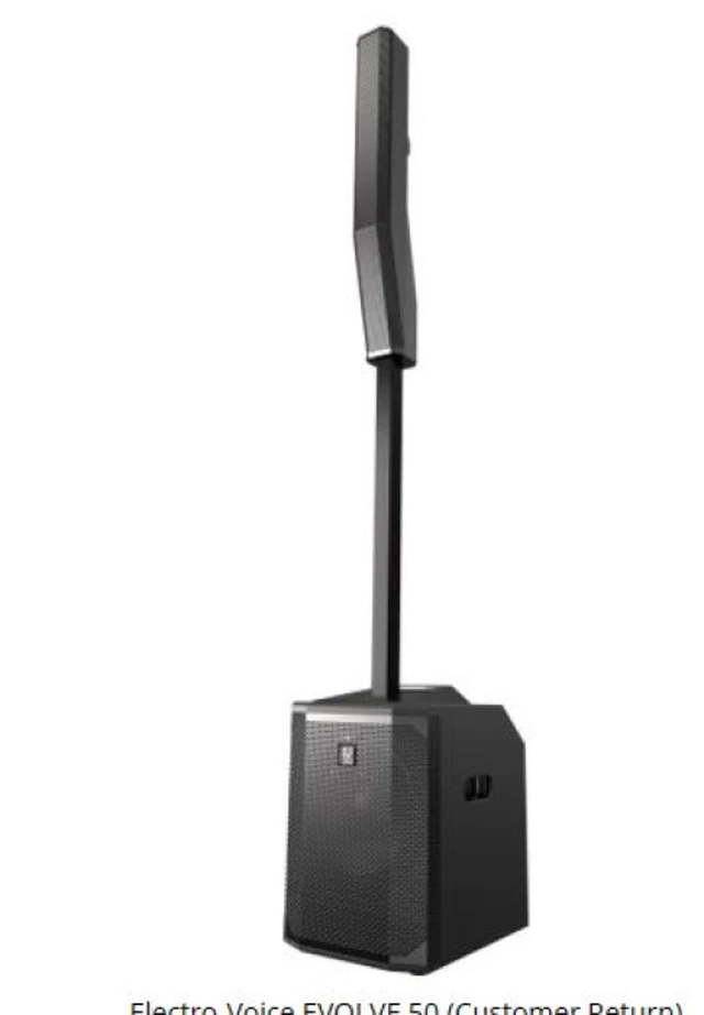 Alt view image 2 of 5 - Electro-Voice EVOLVE50-TB | Replacement Speaker for EVOLVE 50 / 50M | Passive Top Speaker Array