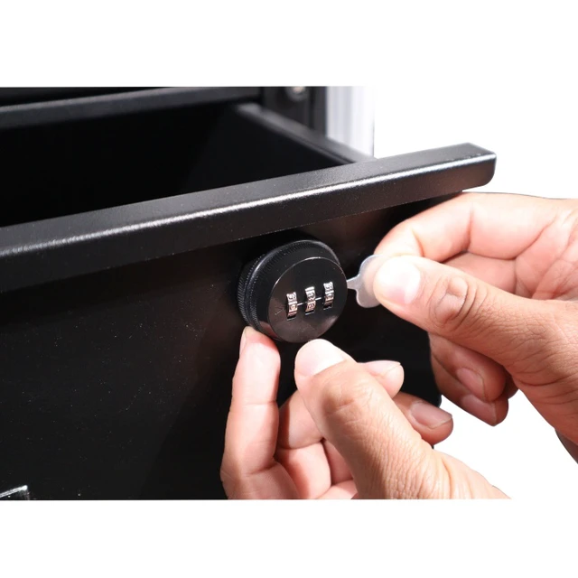 Alt view image 3 of 3 - ProX T-4RD-18MK3 | 4U 18in Rack Drawer | 3-Digit Combination Lock