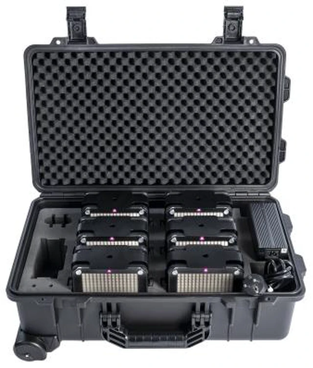 Alt view image 6 of 7 - Ape Labs Vega Solo | Battery-Powered 25-Pixel LED Floodlight | IP65 RGBaW Wash Light (ID: 100577)