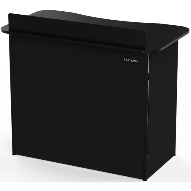 Alt view image 2 of 7 - Humpter Move (Black) | Portable Folding DJ Booth with 47.2in Tabletop | 154lb Capacity & Tool-Free Setup