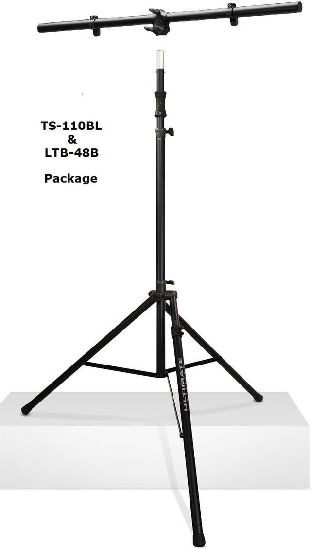 Alt view image 5 of 20 - Ultimate TS110BL Hydraulic Speaker Stand W/Level Speaker Stand