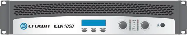 Alt view image 2 of 10 - Crown CDi 1000 2 Channel Power Amplifier