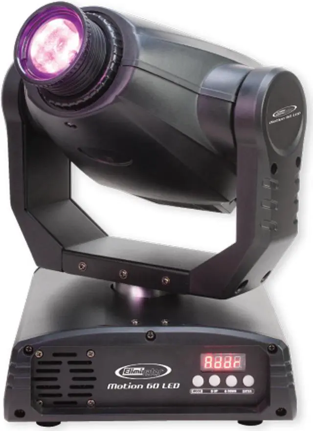 Alt view image 2 of 12 - Eliminator MOTION60LED Versatile & Low Profile 60w Led Moving H