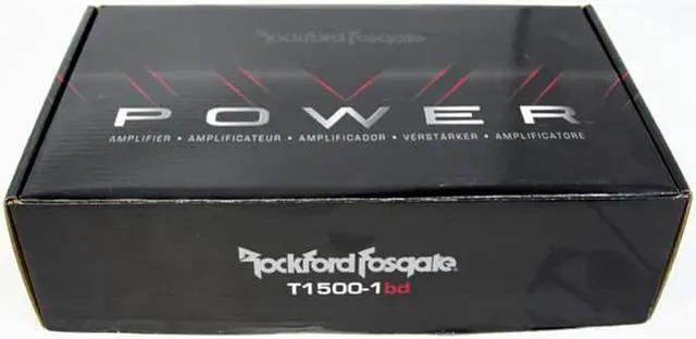 Alt view image 3 of 10 - ROCKFORD FOSGATE T1500-1BDCP 1500W MONO Car Amplifier