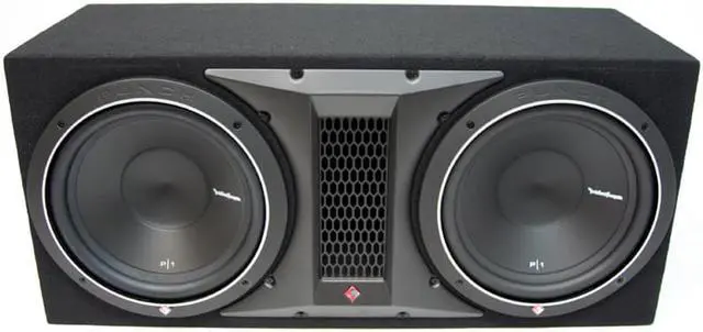 Alt view image 3 of 10 - Rockford Fosgate Punch P1-2X10
Ported enclosure with two 10" Punch P1 subwoofers