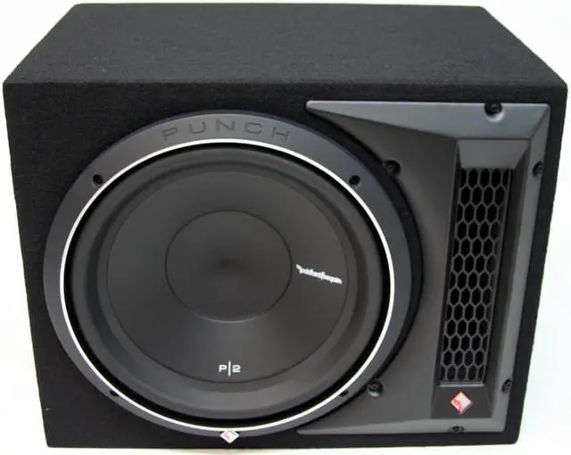 Alt view image 2 of 5 - Rockford-Fosgate P2-1X12 Single P2 12 inch. Loaded Enclosure