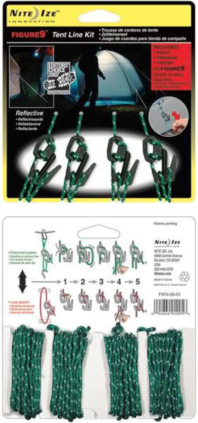Alt view image 8 of 20 - NITE IZE F9SP-01-4R3 Bungee Cord,Carabiner,4-8/25 In.L