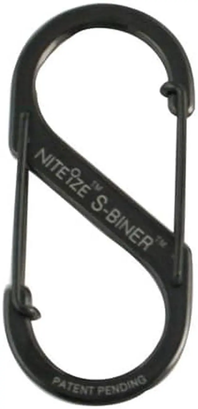Alt view image 6 of 18 - NITE IZE SB3-03-01 Double Gated Carabiner,2-5/8 In.,Black