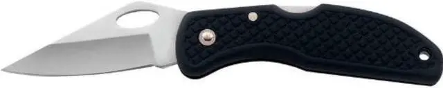 Alt view image 2 of 3 - Maxam Lockback Knife with 420 surgical stainless steel honed blade and durable Leymar hand SK7473H