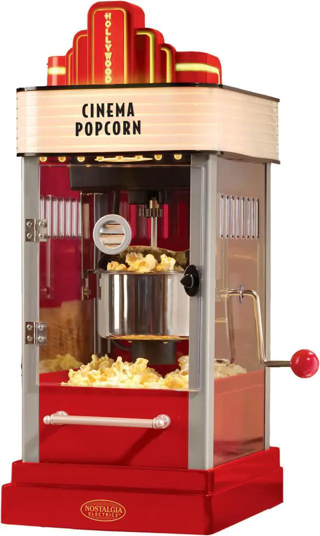 Alt view image 6 of 7 - Nostalgia Electrics HKP-200 Hollywood Kettle Popcorn Maker Machine