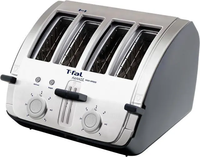 Alt view image 12 of 12 - T-Fal TT7461002A Avante Deluxe 4-Slice Toaster