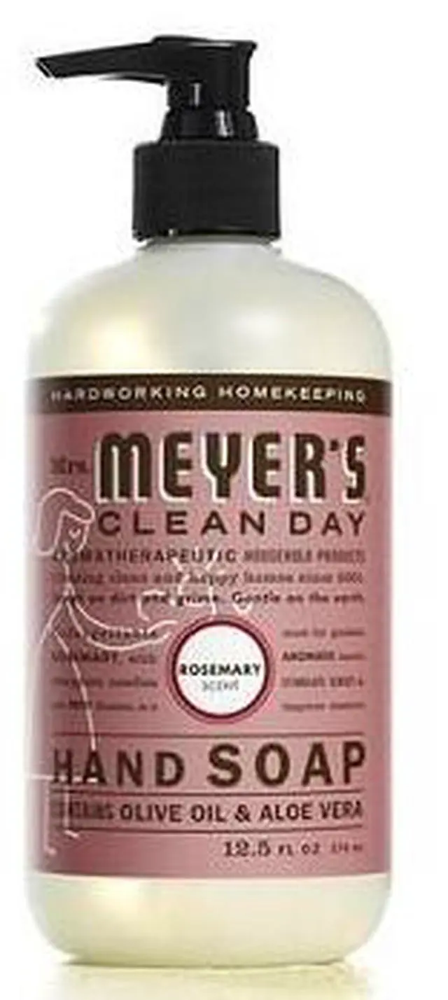 Main image of Mrs. Meyer's Liquid Hand Soap - Rosemary - 12.5 oz Liquid Hand Soap