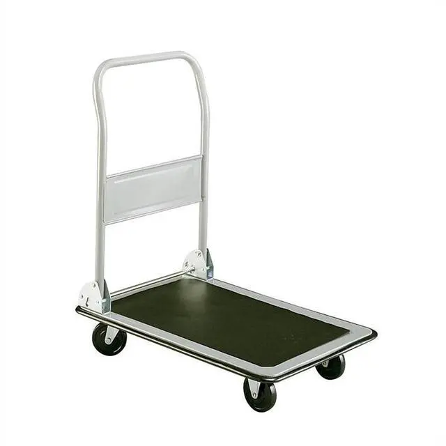 Alt view image 4 of 7 - Safco 4072 Tuff Truck Platform Truck - 400 lb Capacity - 29 x 18.75 - Gray