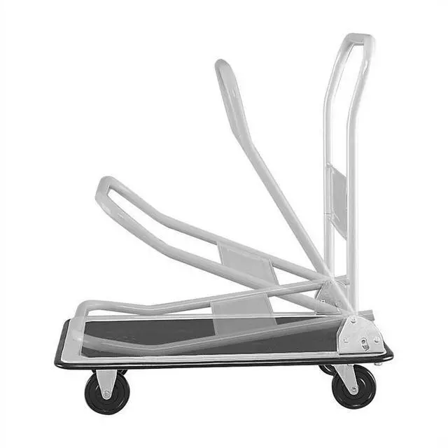 Alt view image 5 of 7 - Safco 4072 Tuff Truck Platform Truck - 400 lb Capacity - 29 x 18.75 - Gray