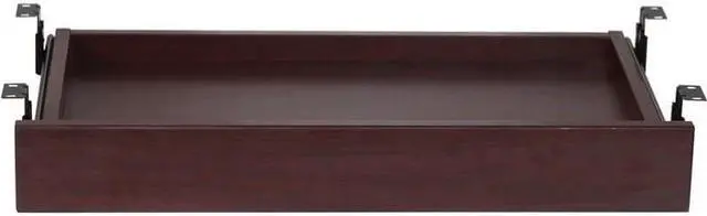 Alt view image 2 of 6 - Lorell Center Drawer 26"x15-3/8"x3-5/8" Mahogany 87524