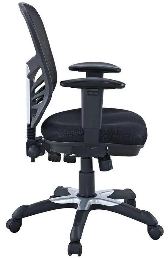 Alt view image 7 of 20 - Articulate Black Mesh Office Chair