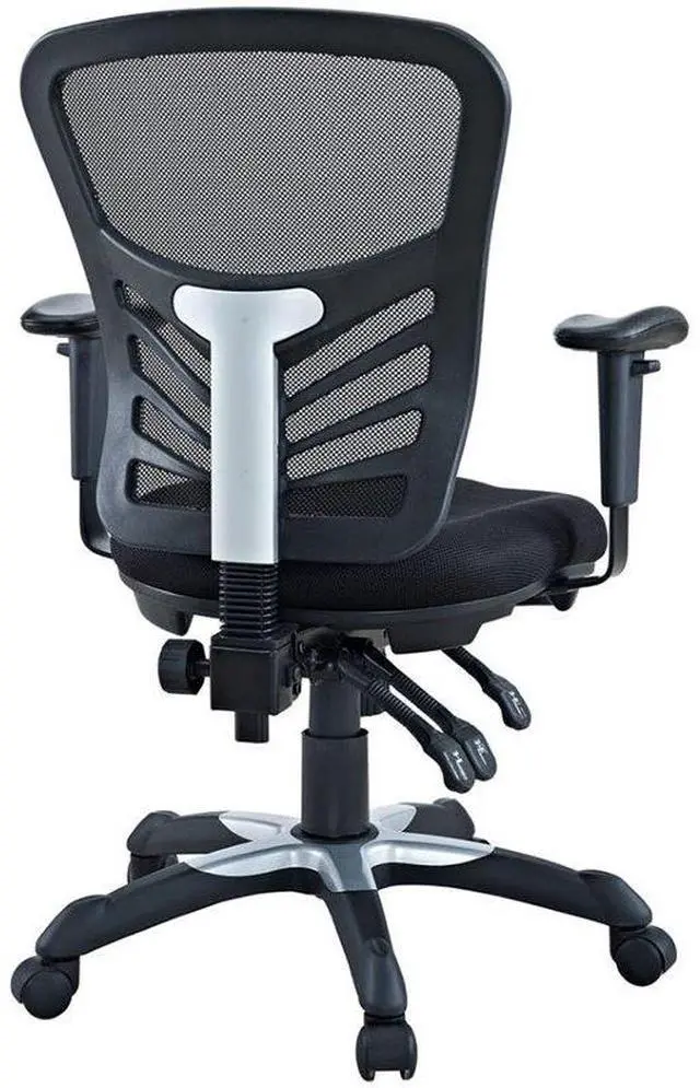 Alt view image 8 of 20 - Articulate Black Mesh Office Chair