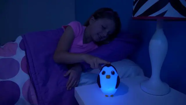 Alt view image 2 of 9 - Bright Time Buddies, Penguin - The Night Light Lamp You Can Take with You!