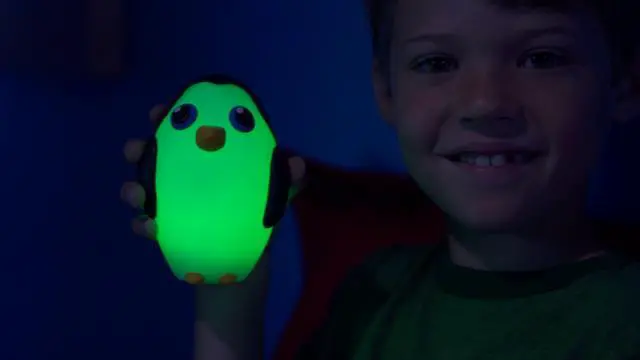 Alt view image 3 of 9 - Bright Time Buddies, Penguin - The Night Light Lamp You Can Take with You!