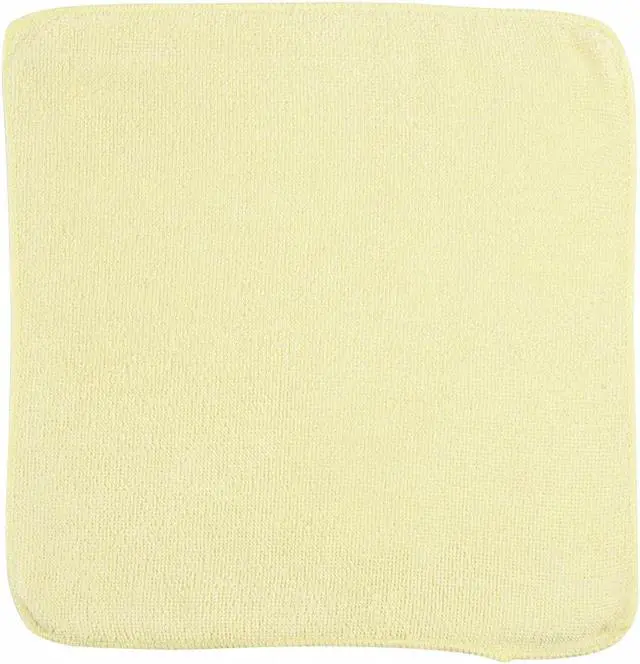 Alt view image 4 of 12 - Rubbermaid Commercial Products Microfiber Cloth,12" x 12",Yellow,PK24  1820580