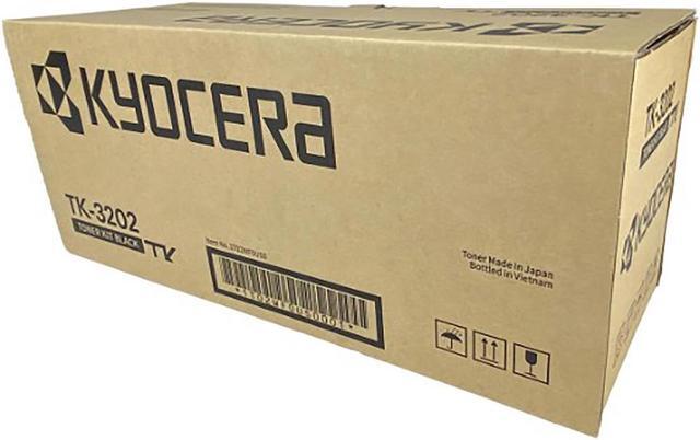 Kyocera TK-3202 Original Laser Toner Cartridge - Black - 1 Each - 40000 Pages