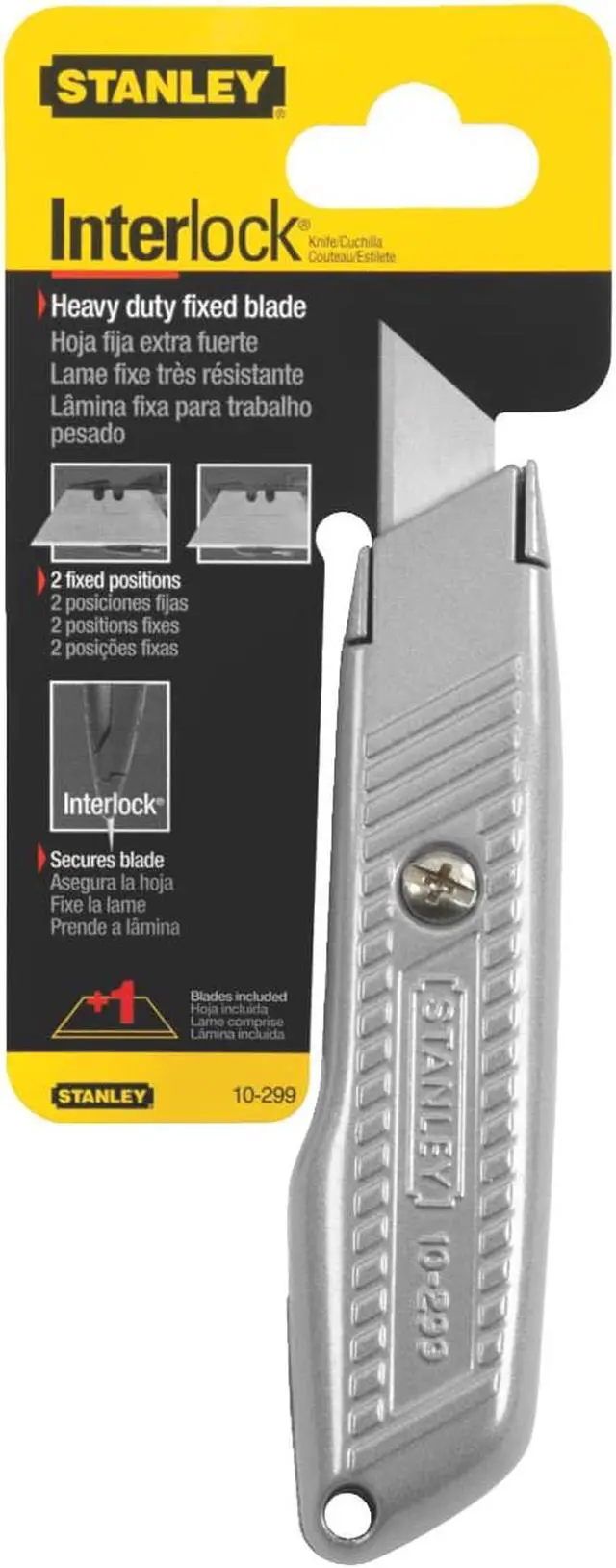 Alt view image 2 of 6 - Stanley Tools Fixed Blade Utility Knife.