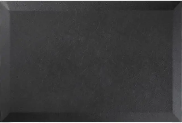 Alt view image 4 of 19 - Deflecto Anti-Fatigue Mat Crush-Resistant 24"Wx36"Lx3/4"H Black AF2436PU