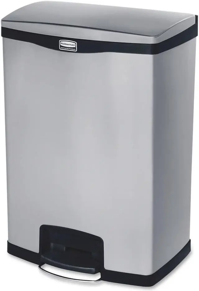 Alt view image 6 of 14 - Rubbermaid Commercial Slim Jim Waste Container 1901999