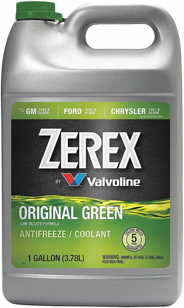 Alt view image 2 of 3 - Zerex Antifreeze Coolant 1 gal. Green   ZX001
