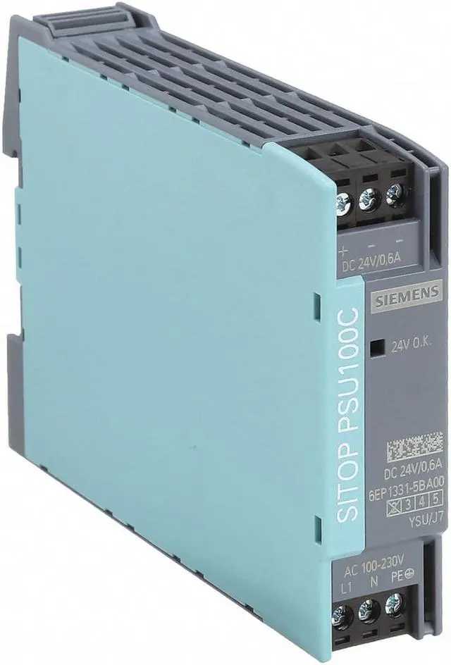 Alt view image 2 of 3 - SIEMENS 6EP1331-5BA00 DC Power Supply, 110/300V DC; 85/264V AC, 24V DC, 14 W,