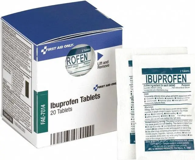Alt view image 2 of 10 - First Aid Only Pain Relief,Tablet,PK20 FAE-7014