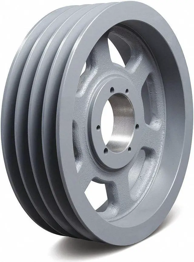 Alt view image 3 of 3 - TB WOOD'S 5V1404 7/8" to 3-1/2" Quick Detachable Bushed Bore 4 Groove 14.00" OD