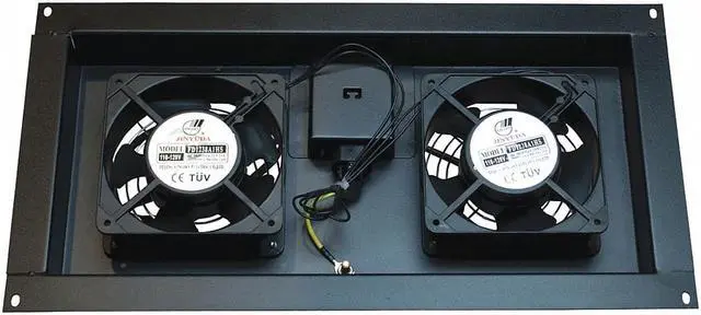 Alt view image 2 of 3 - VIDEO MOUNT PRODUCTS ERWEN2FANKIT 2 Fan Kit for ERWEN Series Wall Cabinets