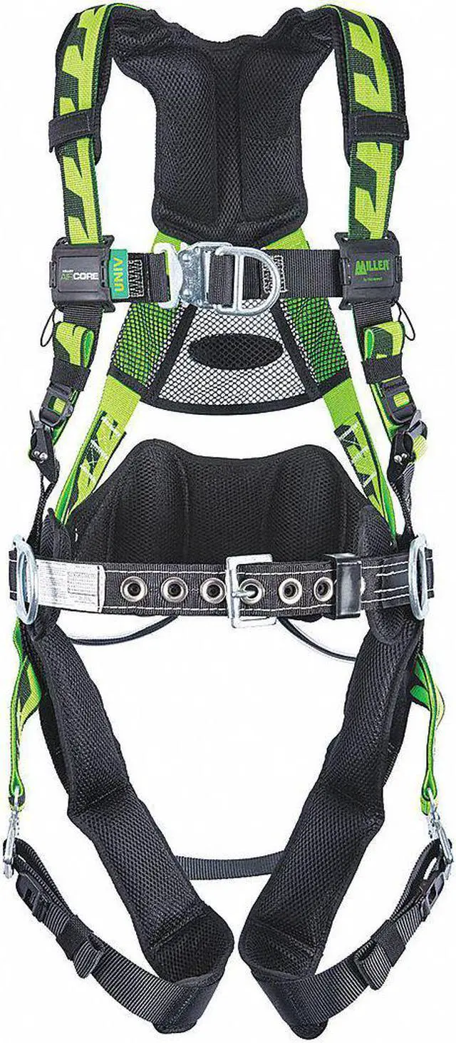 Main image of HONEYWELL MILLER ACFW-QCBDPSMG AirCore(TM) Wind Energy Full Body Harness, S/M,