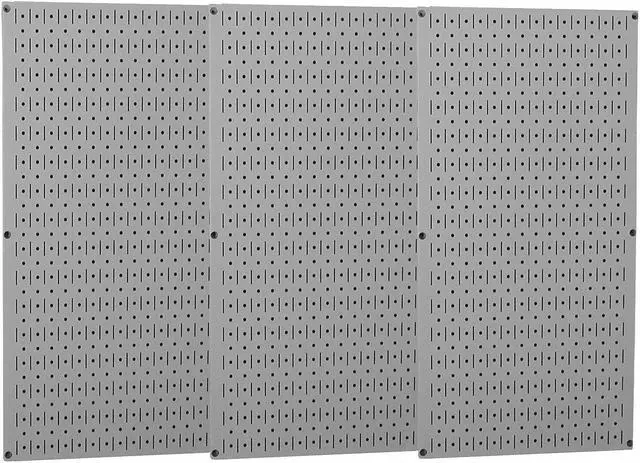 Alt view image 2 of 4 - Wall Control Pgbrd Panel,3/4 x32 x48 in, Crcl; Slttd  35-P-3248GY