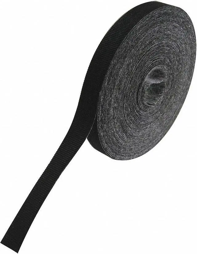 Main image of RIP-TIE G-05-075-BK Cable Tie Wrap, 75 ft L, 3/4 in Max Bundle Dia., Black,