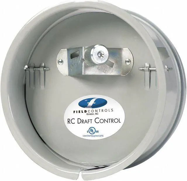 Alt view image 2 of 3 - Field Controls 46220901 4RC 4" RC Barometric Draft Control For Oil Wood or Coal  Residential and Commercial