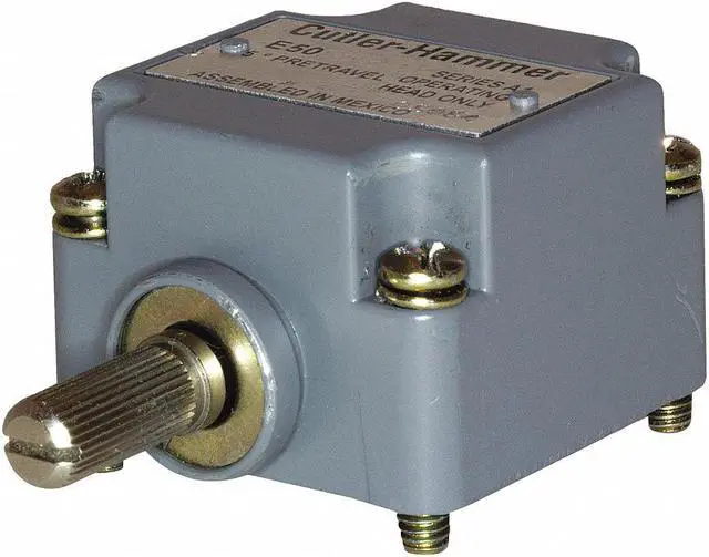 Alt view image 2 of 2 - EATON E50DH1 Cutler-Hammer Limit Switch Head,Push Buttn,Side,.20 In
