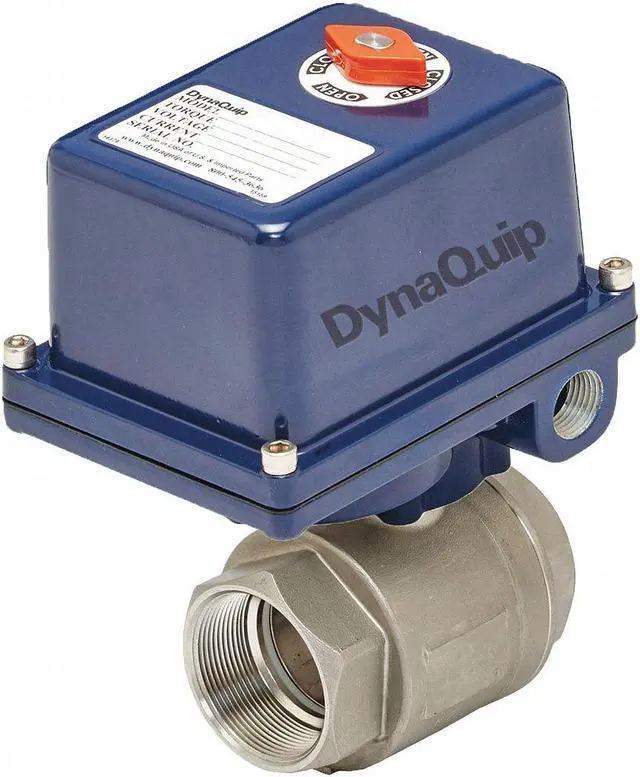Alt view image 2 of 3 - DYNAQUIP CONTROLS E2S24AJE23H 3/4" FNPT Stainless Steel Electronic Ball Valve