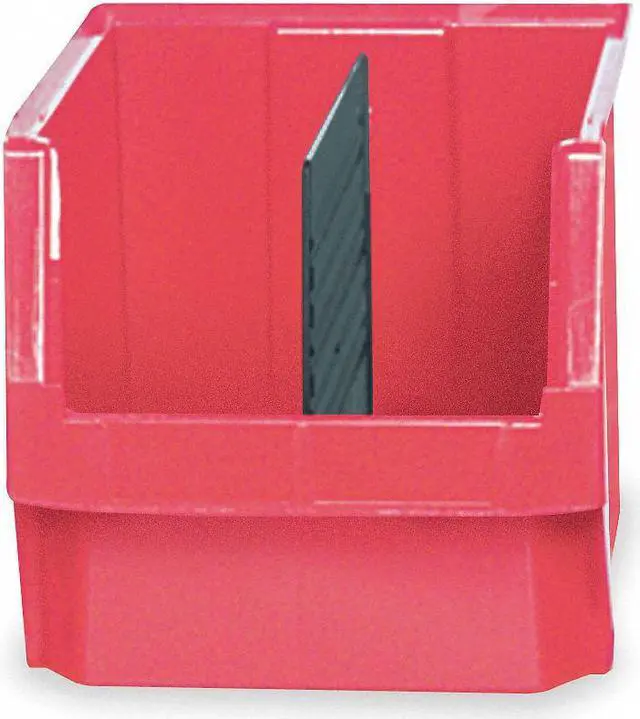 Alt view image 2 of 7 - QUANTUM STORAGE SYSTEMS QMS533RD Red Bin, 19-3/4"L x 12-3/8"W x 11-7/8"H