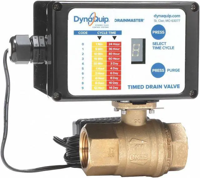 Main image of DYNAQUIP CONTROLS AD2A 1 Auto Drain Valve,115V,1 In.
