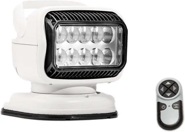 Alt view image 5 of 20 - GOLIGHT 79014GT Spotlight,40W,12VDC,3.5A,LED,8" H