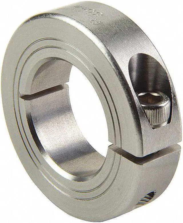 Main image of RULAND CL-8-ST Shaft Collar,Clamp,1Pc,1/2 In,316 SS